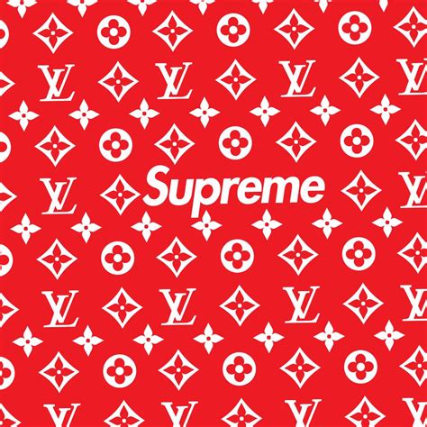 louis vuitton supreme vector